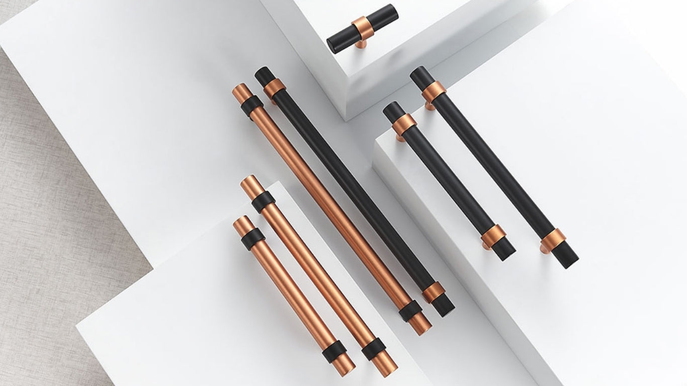 Griff 3096 | Schwarz + Kupfer