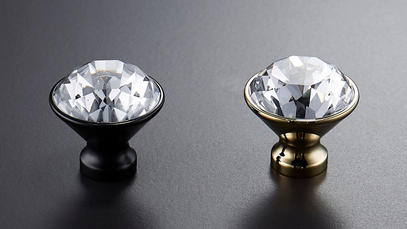 Knopp 1044 | Kristall | Guld