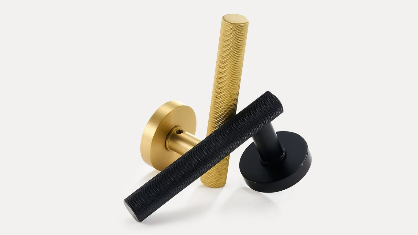 Sisäoven kahvat 308A-242 | Musta