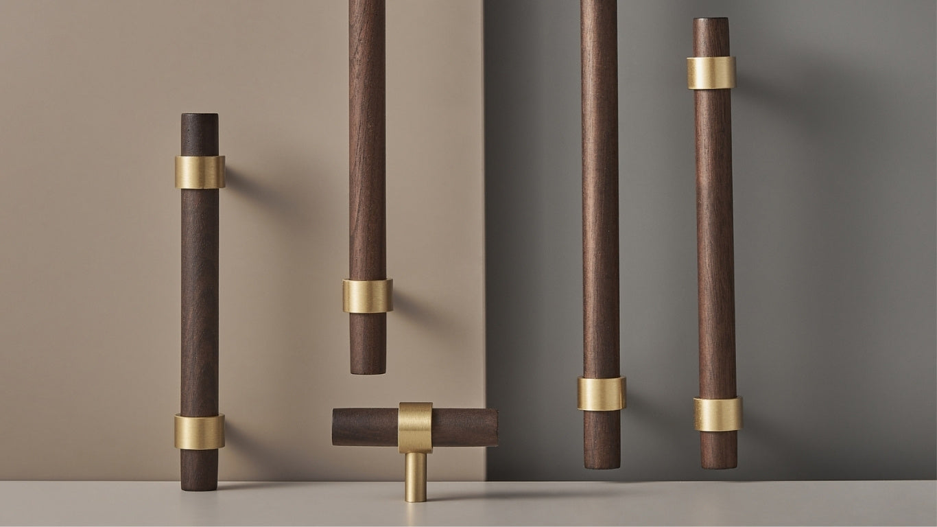 Greb CH025W | Valnød + Messing