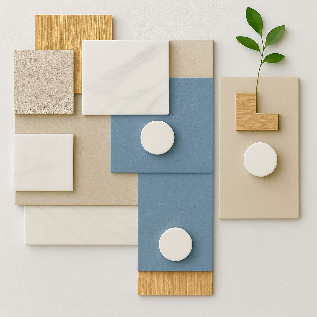 Knopp/Krok ch058 i vit finish - detalj