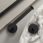 Porta rotolo BA01-HD160 | Nera