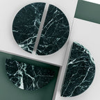 Håndtak DR102 | Marmor | Green Flower (SET)