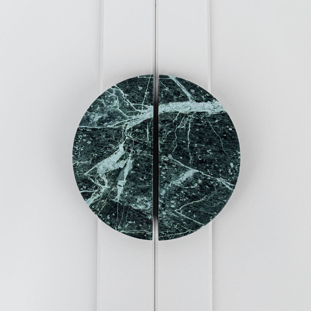 Håndtak DR102 | Marmor | Green Flower (SET)