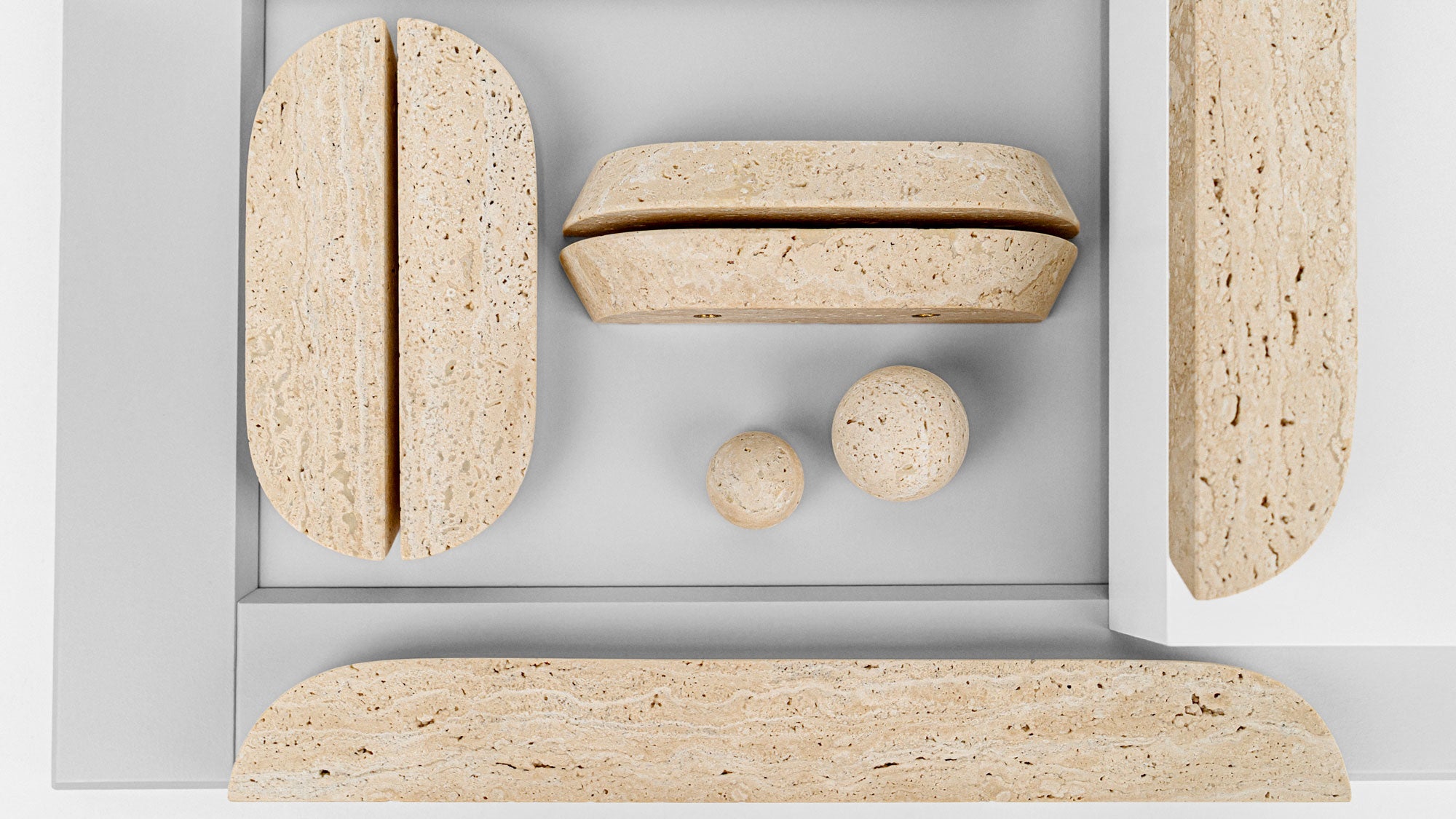 Greb DR103 | Marmor | Travertine (SET)