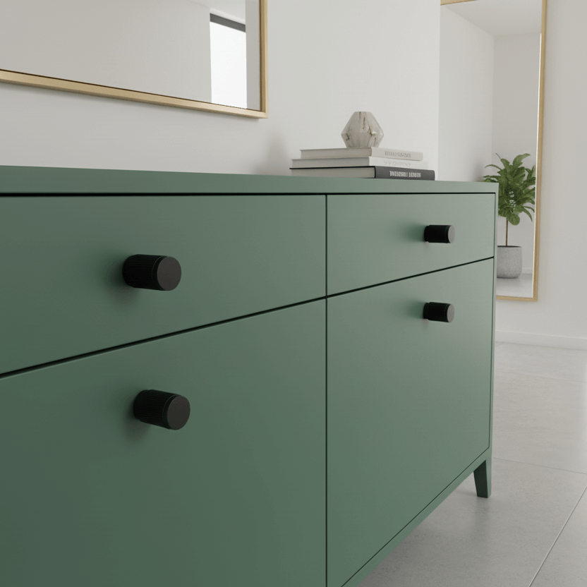 Pomolo 3100 | Zigrinato | Nera