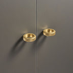 Pomello CH059B | Zigrinato | Ottone