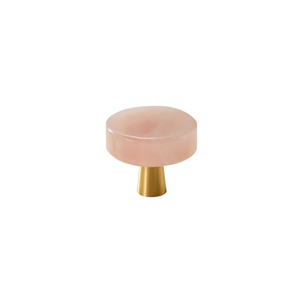 Knopp ch066 i rosa sten - detalj