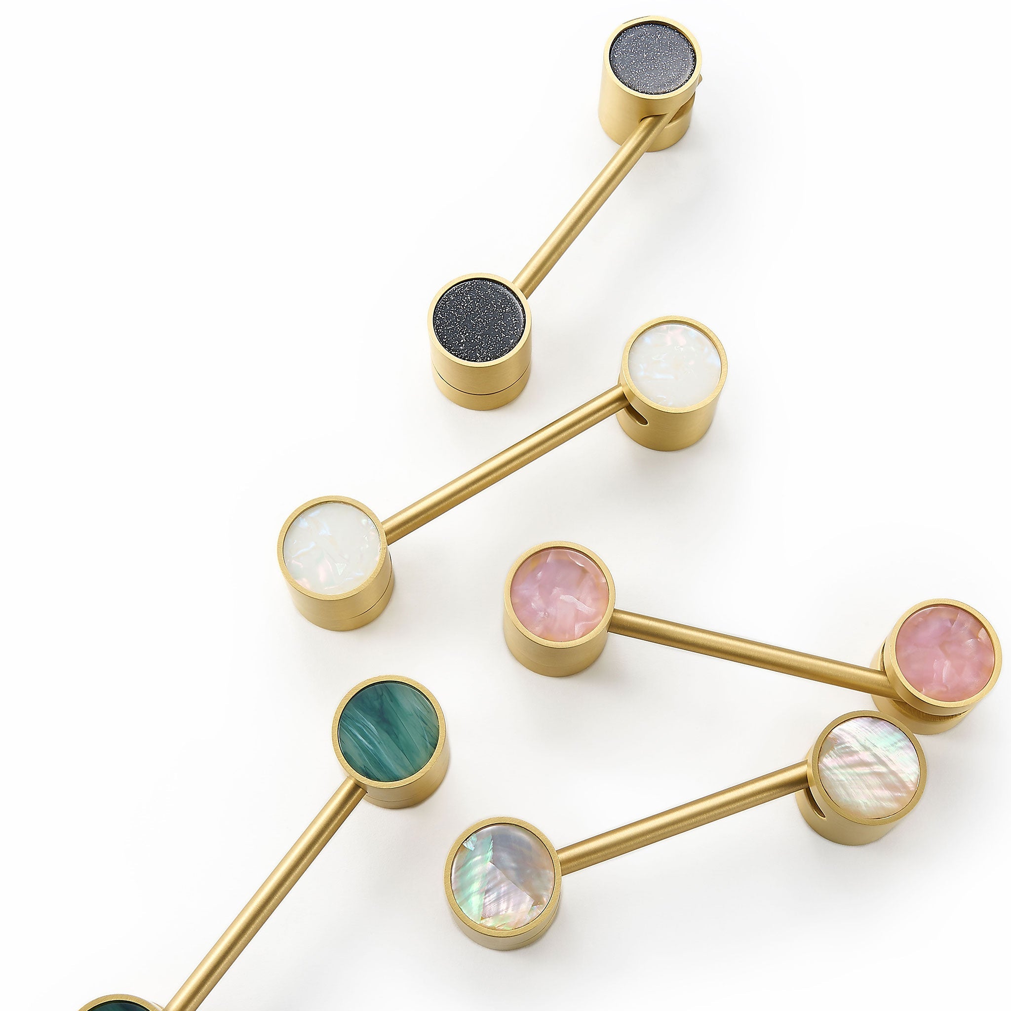 Mässing + Abalone Shell