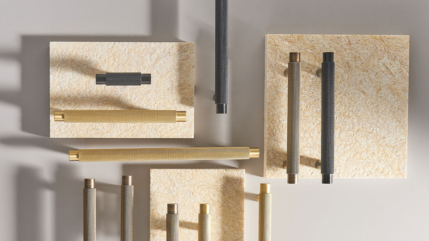 Maniglia 3137 | Zigrinata | Nero