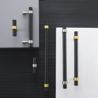 T-bar 3096 | Matt Svart/Nickel - Dooroom