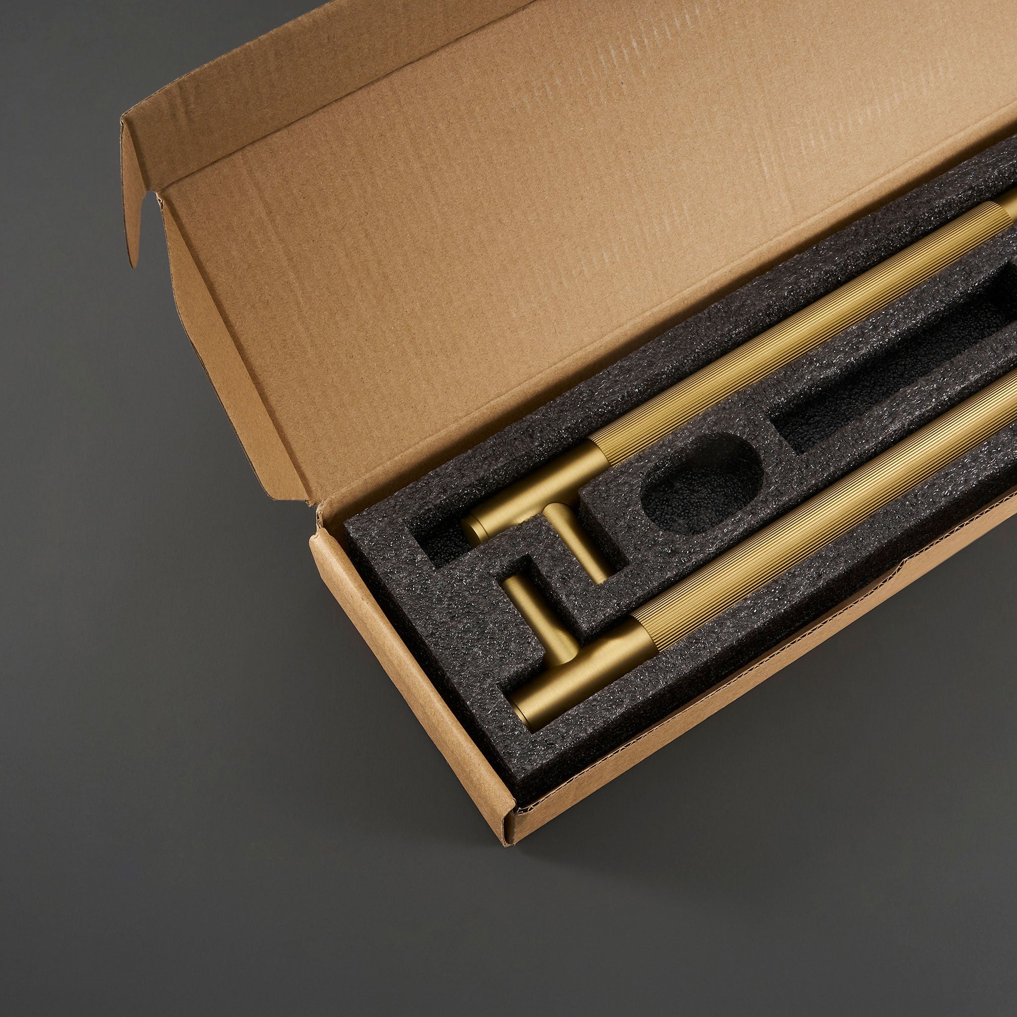 Maniglione per Porta Doccia P3100Z | Zigrinata | Nero (SET)
