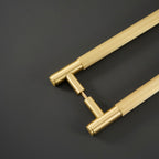 Maniglione per Porta Doccia P3100Z | Zigrinata | Nero (SET)
