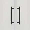 Maniglione per Porta Doccia P3100Z | Zigrinata | Nero (SET)